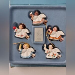 Avon Angel Ornament Set - Multicolor